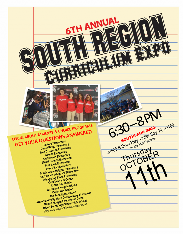 South Region Curriculum Expo