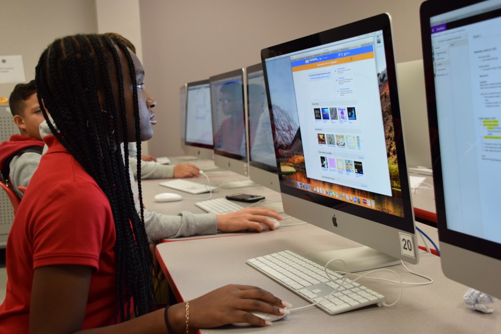 Student coding
