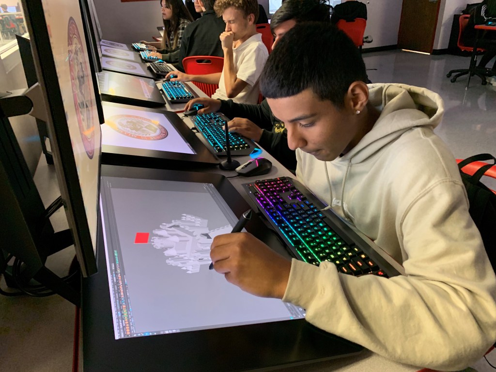 Gaming Design Student